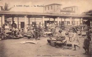 Togo - LOME - The Market - Publ. Comptoirs Coloniaux, Photo André 8 - Picture 1 of 2
