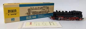 Vintage PIKO (East Germany) BR86 HO 1:87 Train STEAM LOCOMOTIVE 86 1800-1 in Box - Picture 1 of 4