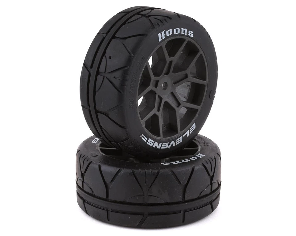 ARRMA dBoots Elevens 35/085 Tire Set - Black (ARA550093)