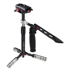 iFootage Wildcat III 3 Carbon Fiber Camera Stabiliser with Mini Tripod + Bag - Picture 1 of 10