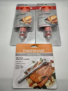 Good Cook Flavor Injector Lot + Bonus Poultry Lancers - Picture 1 of 5