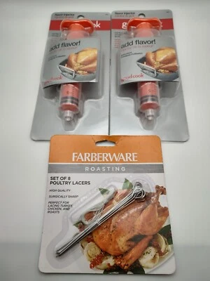 Good Cook Flavor Injector Lot + Bonus Poultry Lancers  - Image 1 of 4
