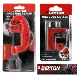Large or Mini Copper Pipe Tube Cutters - Copper/Plastic Small Copper Pipe 3-32mm - Picture 1 of 17