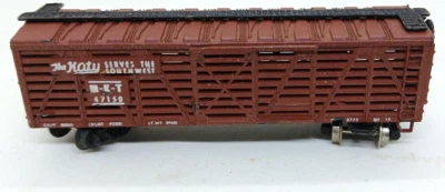 BACHMANN N SCALE: THE KATY, M-K-T 47150,  STOCK CAR VINTAGE, BROWN - Image 1 of 3