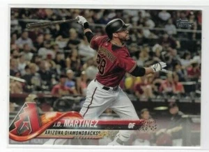 J.D. Martinez 2018 Topps Series 1 Baseball Base Common #257 Arizona Diamondbacks - Picture 1 of 1