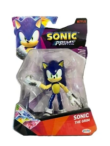 Jakks Netflix Sonic Prime Wave 3 THE GRIM SONIC 5" Action Figure (small rip box) - Picture 1 of 4