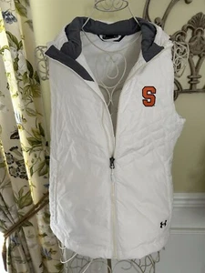 Damen Underarmour Syracuse University sportliche Reißverschluss Weste Coldgear Medium - Bild 1 von 2