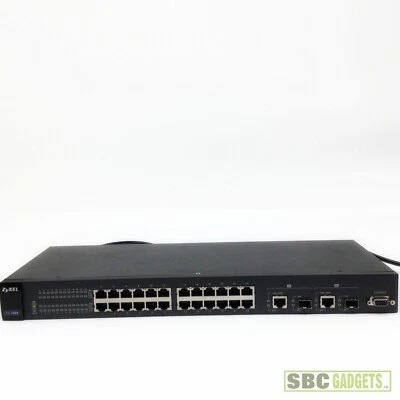 ZyXEL Dimension ES-2024 24-Ports External Switch Comes W/Power Adapter - Image 1 of 4