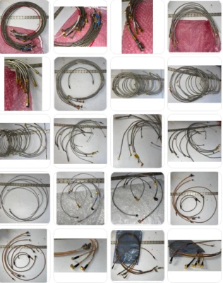 QTY 68 RF Cable Assemblies, SMA, F, N, TNC, etc., LOW LOSS RF - INSTRUMENT GRADE - Image 1 of 4
