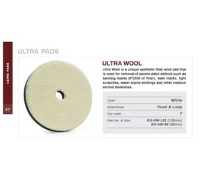 Osren EU Made 5.5" 135mm Ultra Wool Polishing Pad - Picture 1 of 7