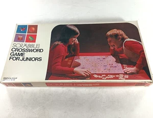 Scrabble Junior Board Game Vintage 1970's - Picture 1 of 3