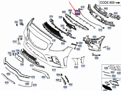 NUEVO CABLEADO AUXILIAR ESTACIONAMIENTO DELANTERO MERCEDES-BENZ C CUPÉ C205 A2055402441 NO🇺🇸DEBERES Foto 1 de 4