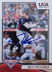 Adley Rutschman 2019 Panini USA Baseball Stars and Stripes #9 Autographed ROOKIE - Picture 1 of 7