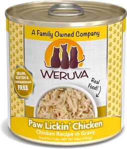 Weruva Classic Cat Food, Paw Lickin’ Chicken with Chicken Breast in Gravy, 10Oz - Picture 1 of 12