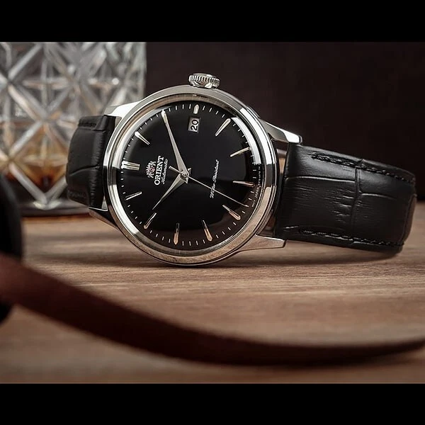 Orient Men's Bambino 38mm Automatic Watch RA-AC0M02B