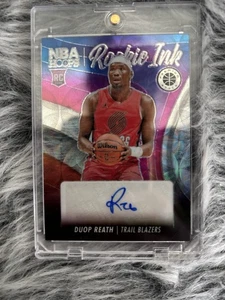 Duop Reath 2023-24 Panini Hoops Rookie Ink Auto Scope /75 Rookie Ink Blazers - Picture 1 of 2