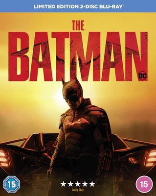 The Batman Blu-ray (2022) Robert Pattinson, Reeves (DIR) cert 15 2 discs - Image 1 of 2