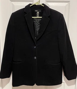 Chaqueta Valerie MUJERES Negra Mezcla Lana Talla 12 Petite - Imagen 1 de 3