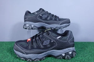 Skechers Shoes Mens Size 12 Black Extra Wide Fit Air Cooled Memory Foam 50125EW - Picture 1 of 7