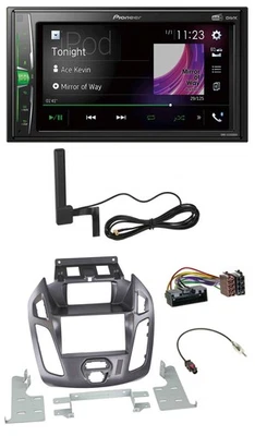 Pioneer MP3 DAB AUX 2DIN Bluetooth Autoradio für Ford Transit mit Display 2012-2 - Bild 1 von 4