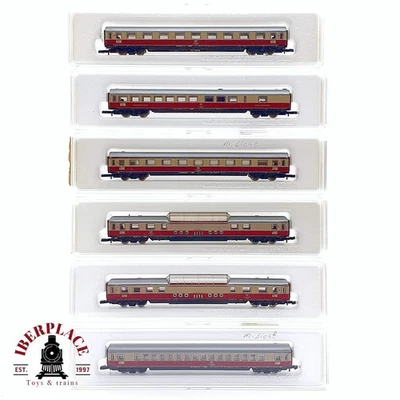 ♻️ 2nd Hand Märklin 6x Car Bundle Track Z 1:220 #E42 - Image 1 of 4