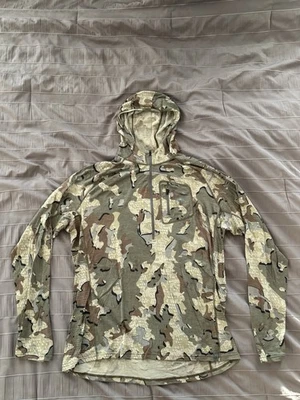 Охотничья толстовка с капюшоном Kuiu ULTRA Merino 145 на молнии 2XL VALO — носилась всего 2 дня - Изображение 1 из 4