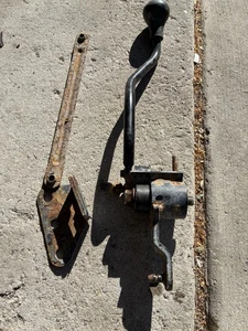 99-02 Ford F250 F350 ZF6 4WD V10 Manual Floor Transfer Case Shifter Linkage OEM - Picture 1 of 8