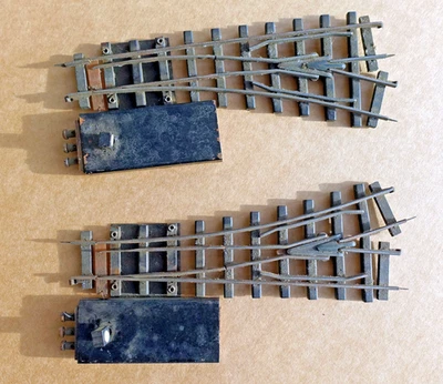 elektrische Links/Rechtsweiche mit Holzschwellen Piko/Pico Express/Hruska - Bild 1 von 3