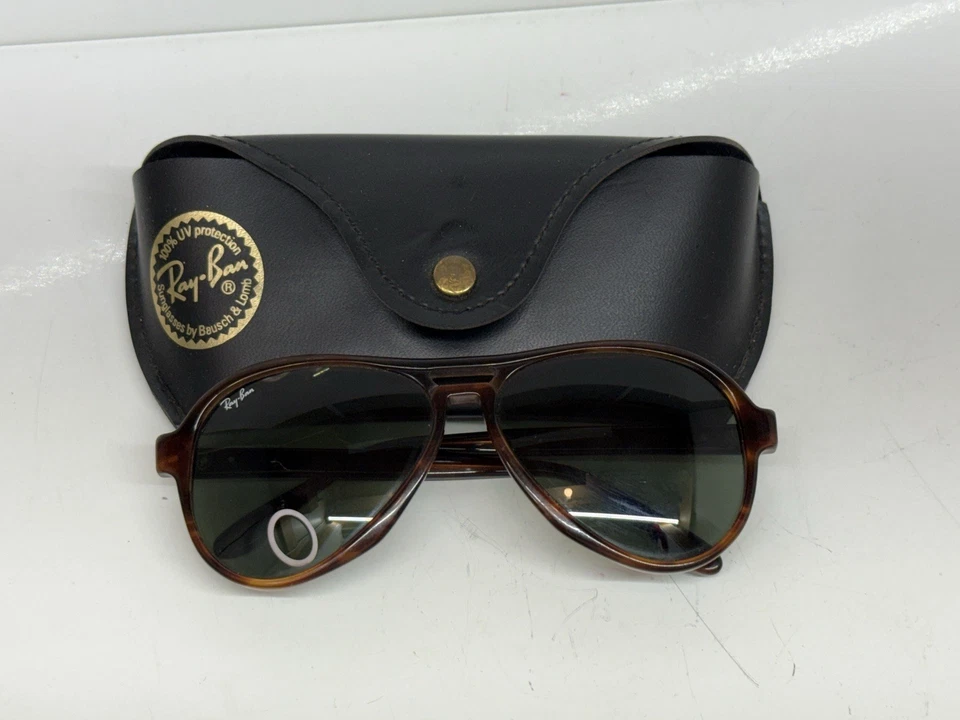 Gafas de sol B&L Ray Ban Vagabond Tortuga, vintage años 80, Bausch & Lomb Foto 1 de 4