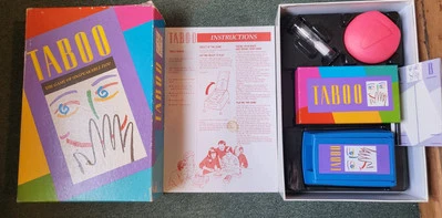 1990 Vintage TABOO game  - MB - Image 1 of 2