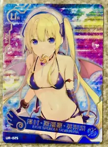 Eriri Spencer Sawamura - UR-025 - FOIL - Goddess Story Girl Party Waifu Card - Picture 1 of 1