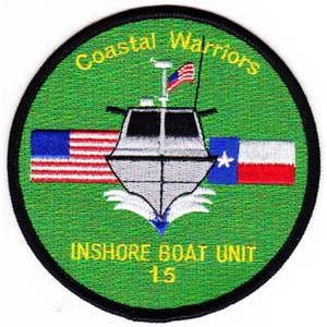 IBU-15 Inshore Boat Unit Fifteen Coastal Warriors Patch - Picture 1 of 6