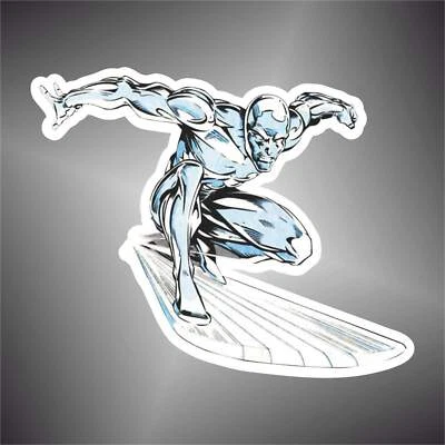 Aufkleber - Sticker SILVER SURFER cartoon sticker dacal