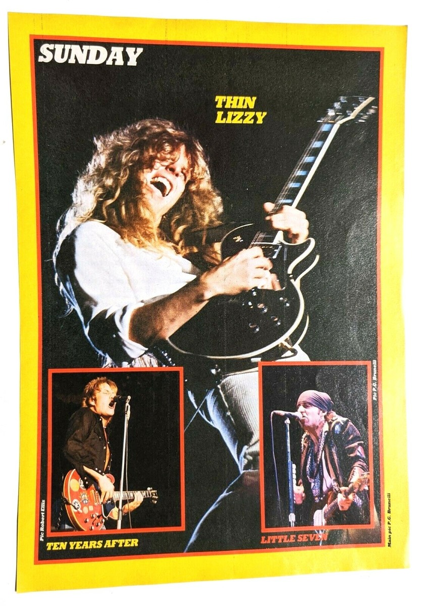 【貴重】Thin Lizzy at Last B2ポスター 貴重】Thin Lizzy at Last B2ポスター