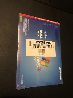 NEW Microsoft Windows XP Professional 2002 CD Reinstall Disk Service Pack 1A - Image 1 of 2