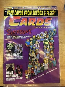 CARDS ILLUSTRATED MAGAZINE 1994 ISSUE #9 SEALED MINT WITH SKYBOX CARDS-MARVEL - Picture 1 of 3