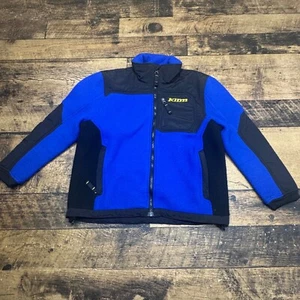 Klim Fleece Jacket Full Zip Pockets Warm Layering Kids Size 12 - Picture 1 of 6