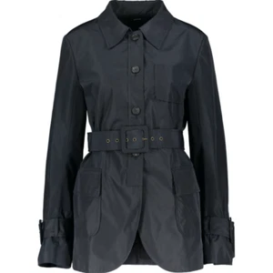 JIL SANDER Belted Mac Coat - Navy - UK 12/IT 44 - £650 - Picture 1 of 9