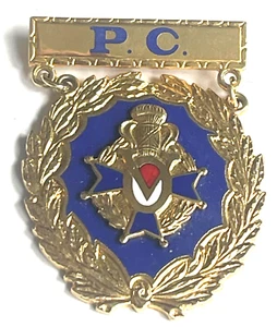 VASA ORDER VO GOLD PIN BACK BADGE PATRIOTIC MASONIC FRATERNAL BADGE P.C. - Picture 1 of 3