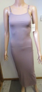 NARVVI Airsoft Cami Long Slip Dress -Mushroom UK 8/12/14/16 - Tag/Free Post - Picture 1 of 3