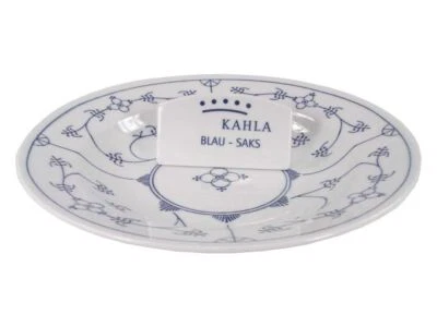 Suppenteller 22 cm Kahla blau saks Porzellan Neu - Bild 1 von 3