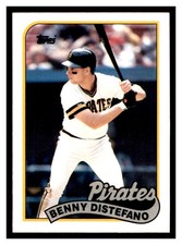 1989 Topps Traded #25T BENNY DISTEFANO Pittsburgh Pirates