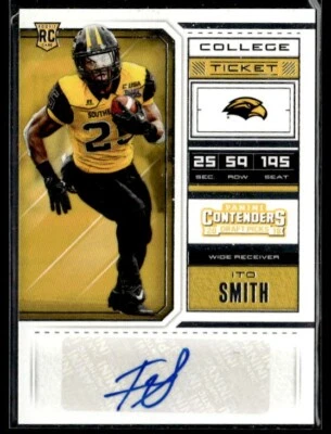 L7,432 - 2018 Panini Contenders Draft Picks #291 Ito Smith Auto RC - Image 1 of 2