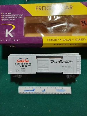 K-LINE S SCALE #K511-008 D&RGW BOX CAR - Image 1 of 4