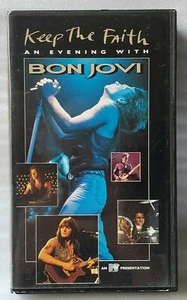 Keep the Faith An Evening With Bon Jovi VHS 1993 US Good Cond Used Japan Sub - Picture 1 of 12