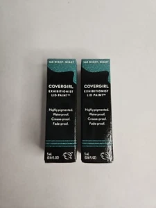 [2 Pack] Covergirl Exhibitionist Lid Paint, Night Night #160 Waterproof - Picture 1 of 6