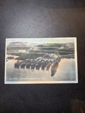Cartolina Augusta Castello E Capitaneria Di Porto Viaggiata 1935