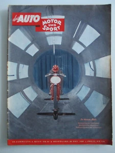 Das Auto Motor und Sport Heft Nr. 24 November 1952 Karosserien im Windkanal - Picture 1 of 6