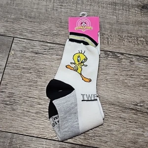 Looney Tunes Vintage Tweety Bird Socks - Picture 1 of 3