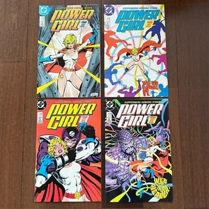 Power Girl #1 2 3 4 Complete Set (DC Comics, 1988) Mini-series Kupperberg Hoberg - Picture 1 of 1